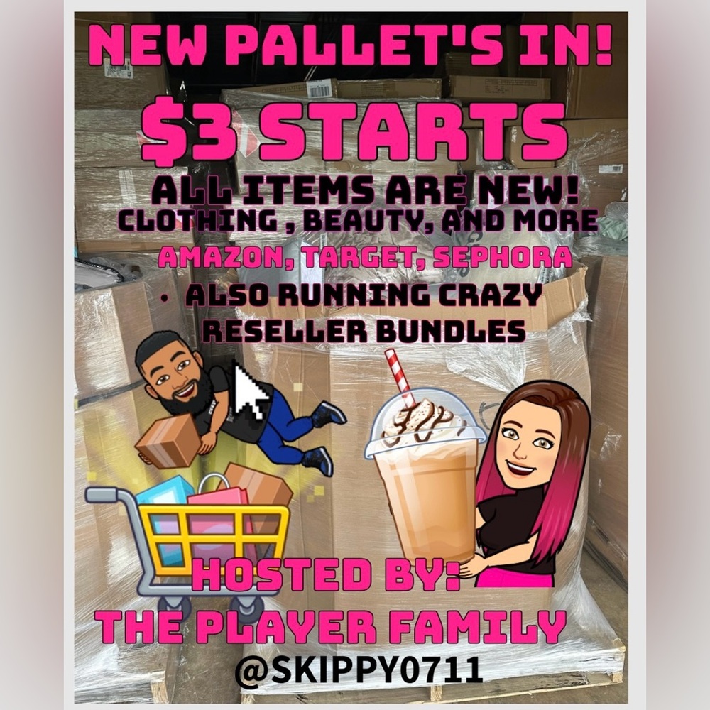SKIPPY0711 is live! Like this listing to know when we go live! 💕